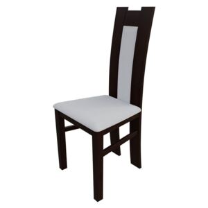 Židle JK41, Barva dřeva: ořech, Potah: ekokůže Soft 017