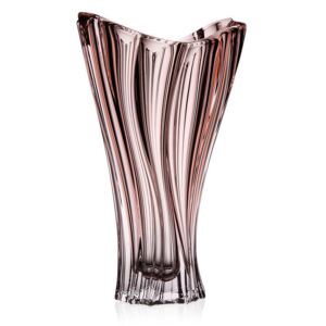 Bohemia Crystal Váza Plantica 8KG970/72T62/320mm - růžová