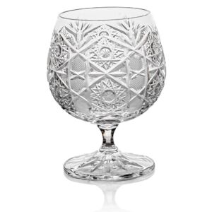 Bohemia Crystal Ručně broušená sklenice Razno na brandy a koňak 250ml