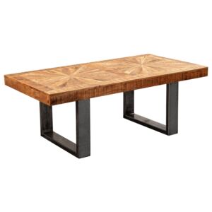 Brüxxi Konferenční stolek Timo, 105 cm, masivní dřevo