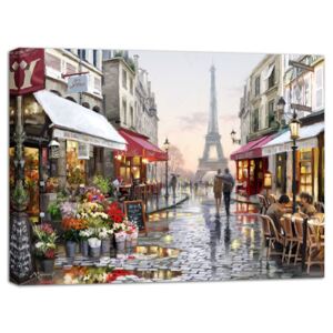 Styler Obraz na plátně - Ulička v Paříži 3 113x85 cm
