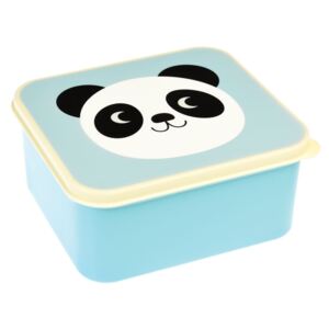 Rex London Modrý svačinový box s motivem pandy Miko The Panda