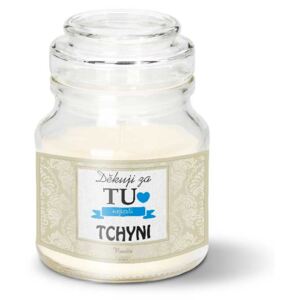 Svíčka SABLO - Děkuji za tu nejlepší tchyni 500 g