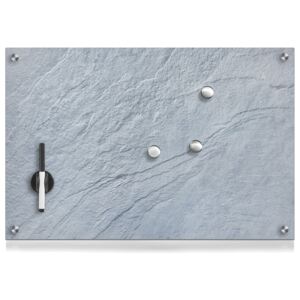 Zeller Magnetická skleněná tabule (cca 60 x 40 cm, šedá)