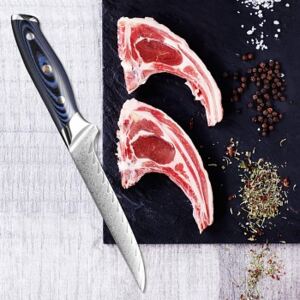 Kuchyňský Santoku nůž 7", ocel 7CR17 440C XITUO