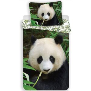 Jerry Fabrics povlečení bavlna fototisk Panda 02 140x200 70x90 cm