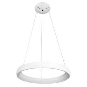 LED závěsné moderní svítidlo ALESSIA, 50W, teplá bílá, bílé