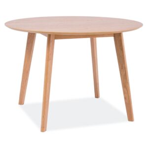 Jídelní stůl - MOSSO II, 100x100, dýha dub