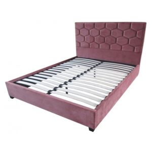 Hector Čalouněná postel Honey 160x200 růžová