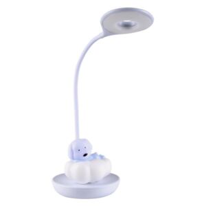 Polux LED Stmívatelná dětská stolní lampička DOG LED/2,5W/230V modrá SA1359