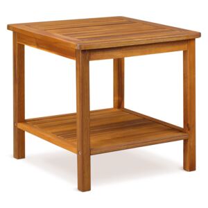 Zahradní odkládací stolek 45 x 45 x 45 cm | masivní akáciové dřevo