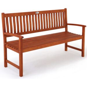 Zahradní dřevěná lavička 152 x 55 x 90 cm | eukalyptové dřevo