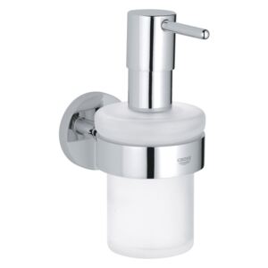 Grohe Essentials - Dávkovač tekutého mýdla s držákem, chrom 40448001
