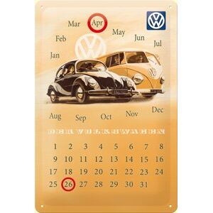 Nostalgic Art Plechová cedule – VW kalender 30x20 cm