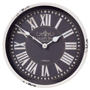 Nástěnné hodiny černé Clayre & Eef - 31 cm (Clayre & Eef)
