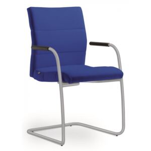 LD SEATING Konferenční židle LASER 682-KZ-N2, kostra efekt hliník