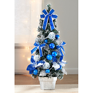 Magnet 3Pagen Vánoční stromeček, azurově modrá azurové modrá