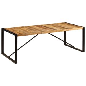 Jídelní stůl 220 x 100 x 75 cm masivní mangovníkové dřevo