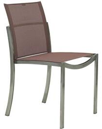 Royal Botania Jídelní stohovatelná židle O-Zon, Royal Botania, rám nerezová ocel broušená, výplet Batyline barva cappuccino