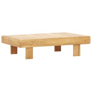 Konferenční stolek 100 x 60 x 25 cm masivní akáciové dřevo