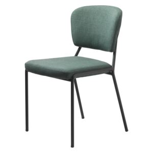 Designová jídelní židle Alissa zelená