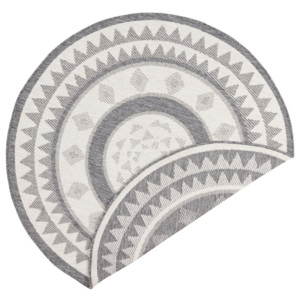Bougari - Hanse Home koberce Kusový koberec Twin Supreme 103413 Jamaica grey creme - 200x200 kruh cm