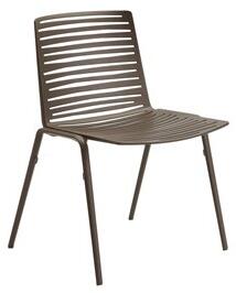 Fast Hliníková stohovatelná jídelní židle Zebra, Fast, 57x56x79 cm, lakovaný hliník barva bílá white
