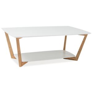 Konferenční stolek LARVIK A bílý