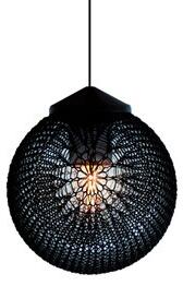 Tribu Venkovní závěsná LED lampa Madame Latoque, Tribu, průměr 30 cm, barva moss
