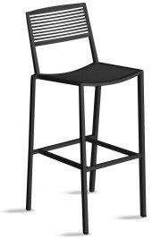 Fast Hliníková barová židle vysoká Easy, Fast, 46x54x111 cm, lakovaný hliník barva dle vzorníku