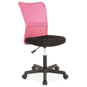 Dětská židle k psacímu stolu Sig394, růžová