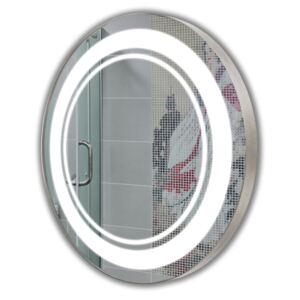 Zrcadlo Perla Inox (60x60)