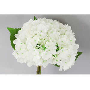 Autronic Hortenzie, umělá květina, barva bílá