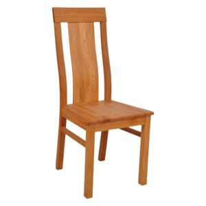 Masivní dubová lakovaná židle Sofi