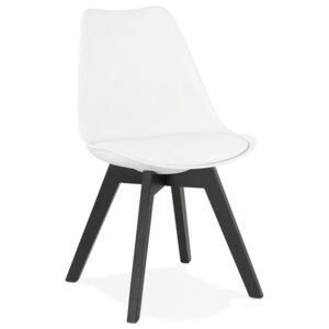KoKoon Design Bílá jídelní židle Kokoon Flame