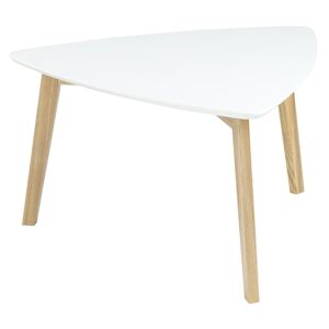 Konferenční stolek Wingle, 80 cm bílá