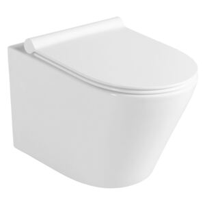 Sapho PACO WC závěsné, 36x52,5 cm, WC sedátko Slim Soft Close