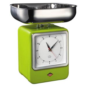 Kuchyňská váha s hodinami zelená - Wesco