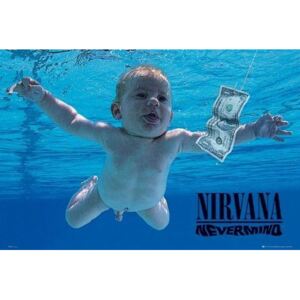 Plakát, Obraz - Nirvana - nevermind, (91,5 x 61 cm)