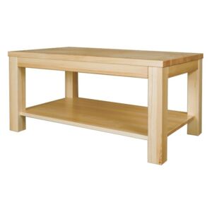 Dřevěný konferenční stolek s policí typ TS117 KN095