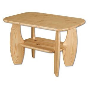 Dřevěný konferenční stolek s policí typ TS114 KN095