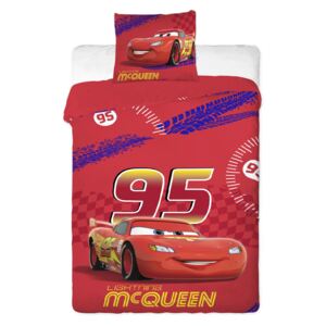 Licencované povlečení Cars McQueen 70 x 90 + 140 x 200 cm