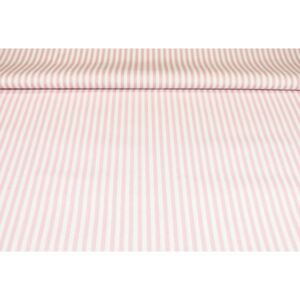 Bavlněná látka Pásek růžový, š. 145 cm Růžová