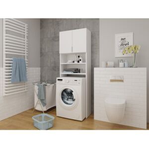 Koupelnová skříňka nad pračku Bonito, Barva: bílý Mirjan24 5902928814637