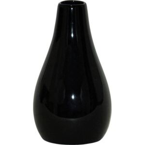 Váza keramická černá HL667450 Art