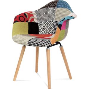 Jídelní židle patchwork / masiv buk CT-723 PW2 Art