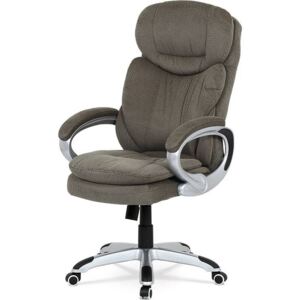 Kancelářská židle, houpací mech., šedá látka, plast. kříž KA-G198 GREY2 Art