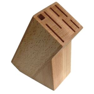 Blok na nože 8x21x20,5cm dřevo - Dřevovýroba Otradov