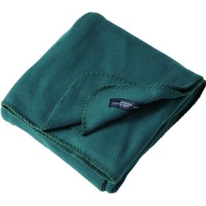 Jednobarevná deka 130x180 cm JN900 - Tmavě zelená | 130 x 180 cm