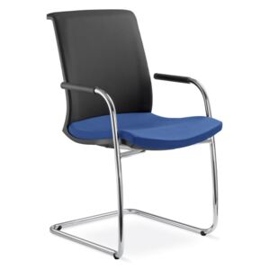 LD SEATING Konferenční židle LYRA NET 204-KZ-N2, kostra šedá